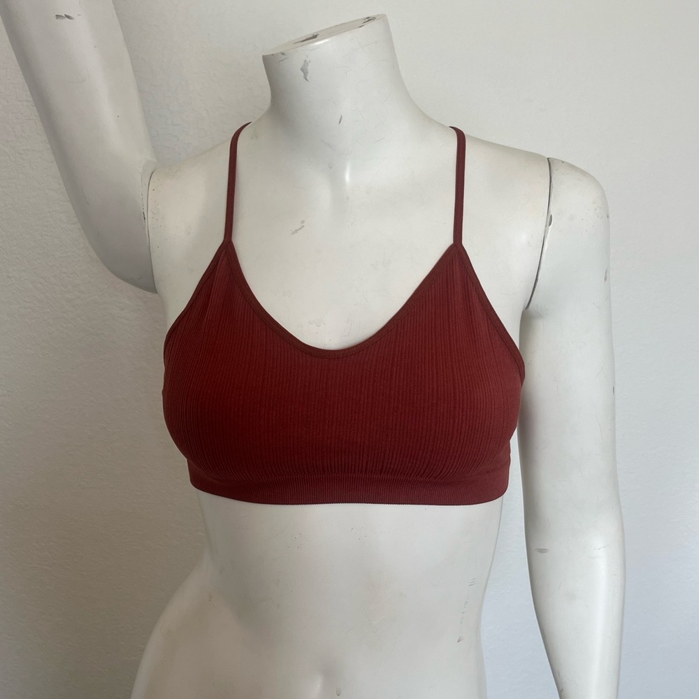 Tattoo mesh racerback bralette m/l - Picture 2 of 6